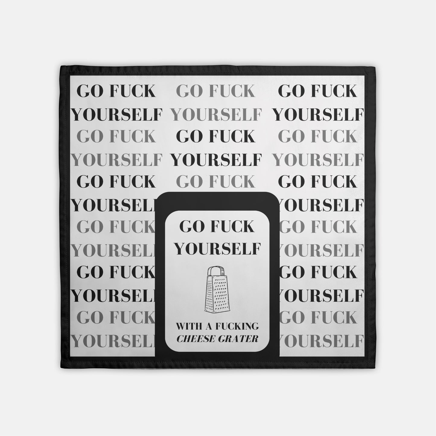 Go Fuck Yourself With A Fucking Cheese Grater Hostess Towel