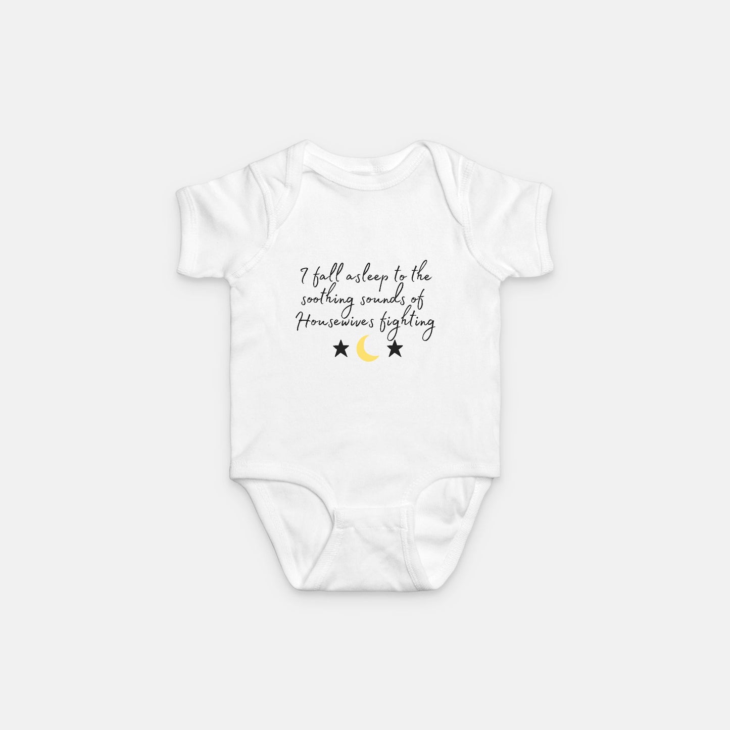 Soothing Sounds Of Housewives Fighting Baby Onesie