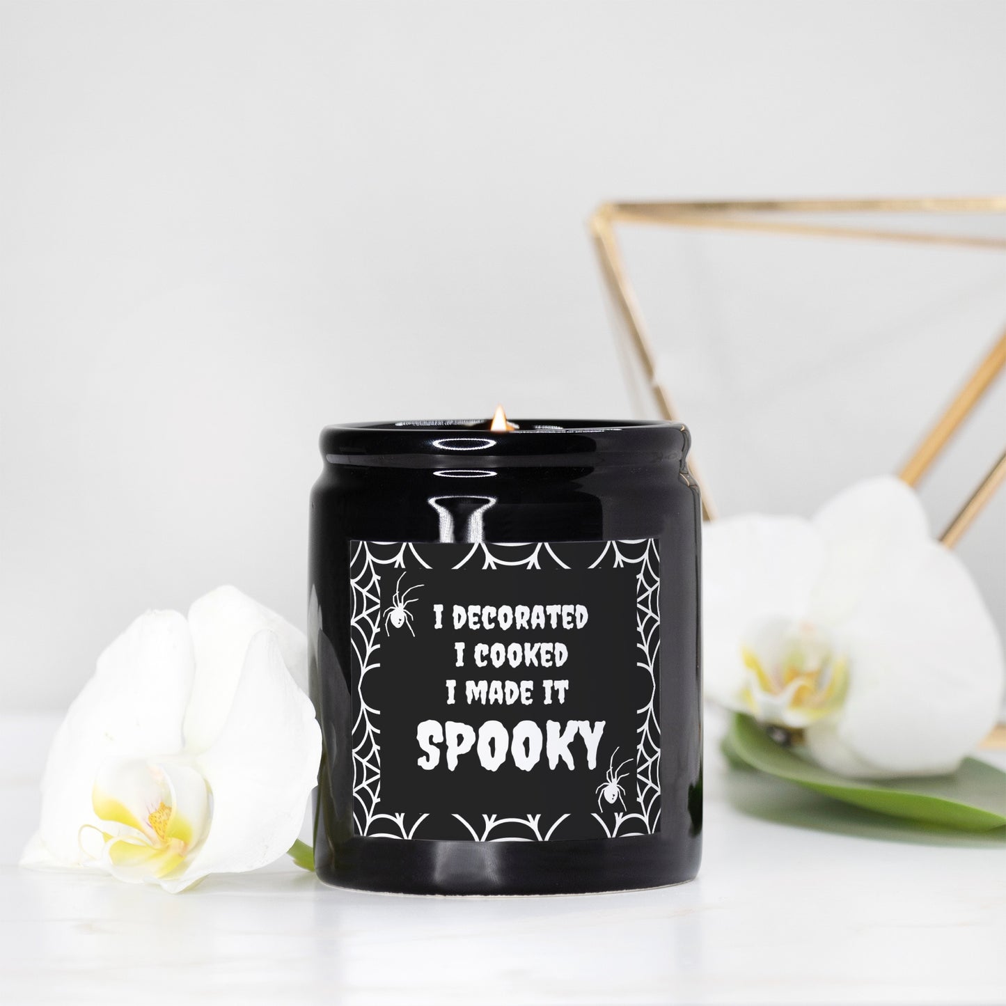 I Decorated I Cooked I Made It Spooky Candle