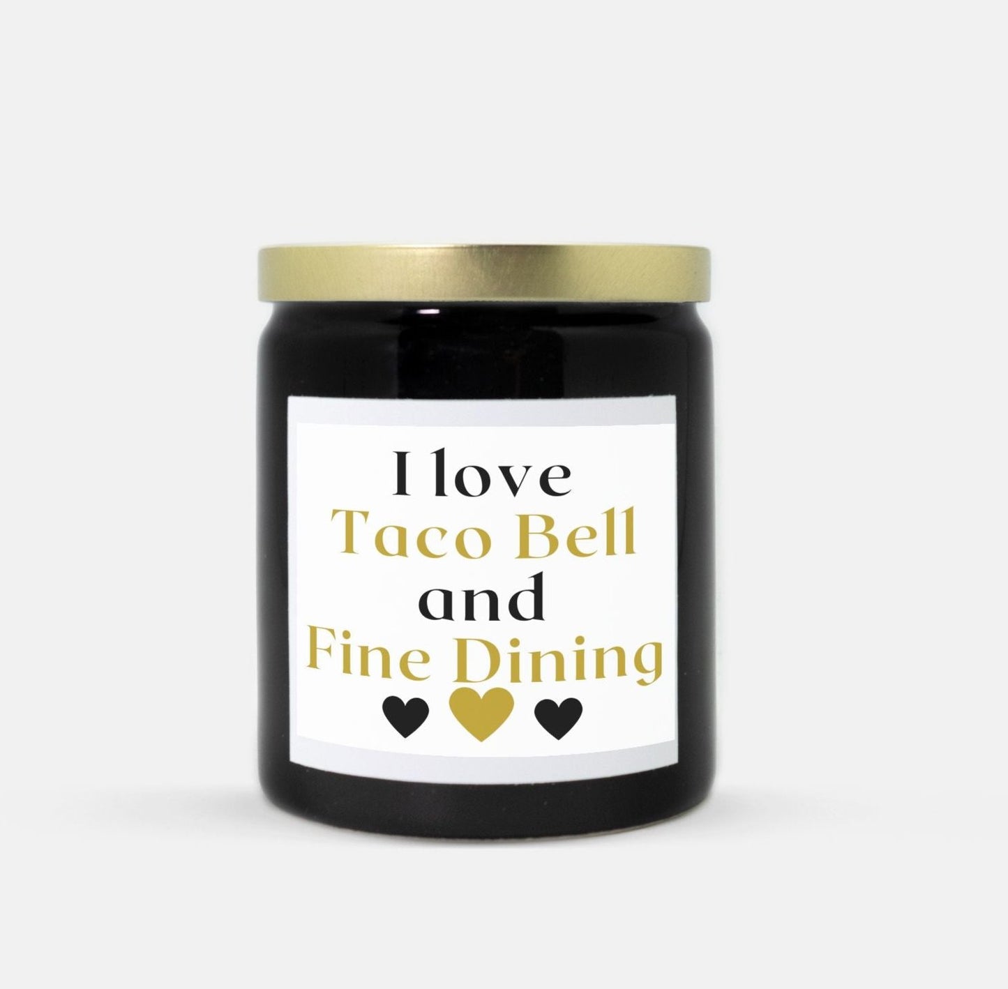 Taco Bell and Fine Dining Candle