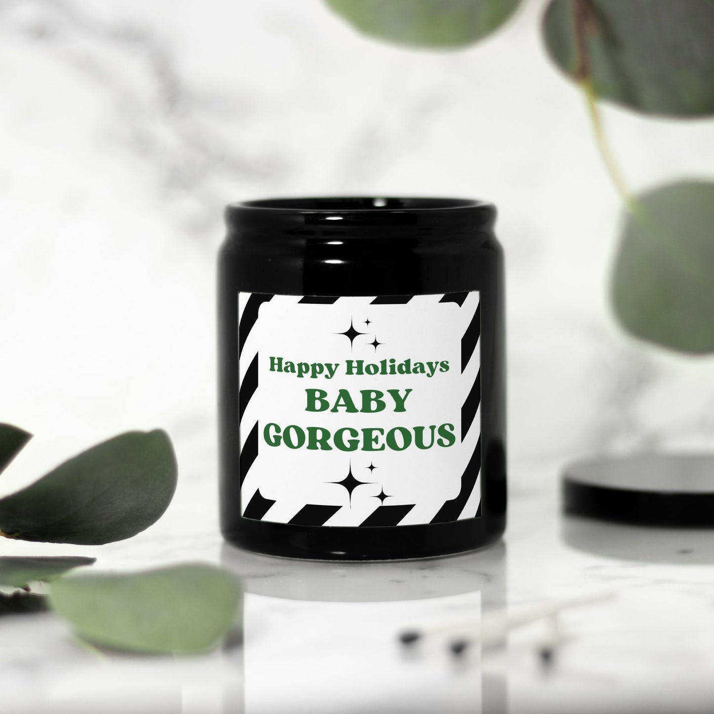 Happy Holidays Baby Gorgeous Candle