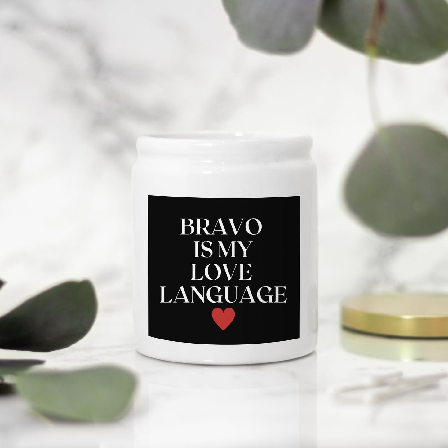 Bravo is my love language Candle