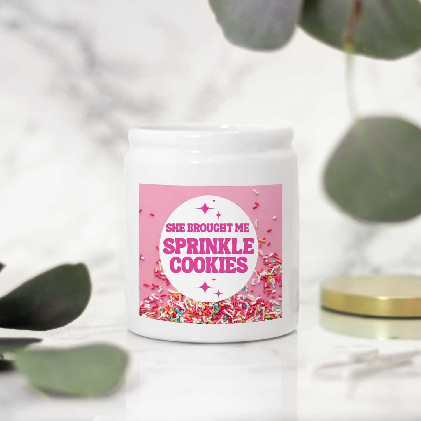 Sprinkle Cookies Candle (White)