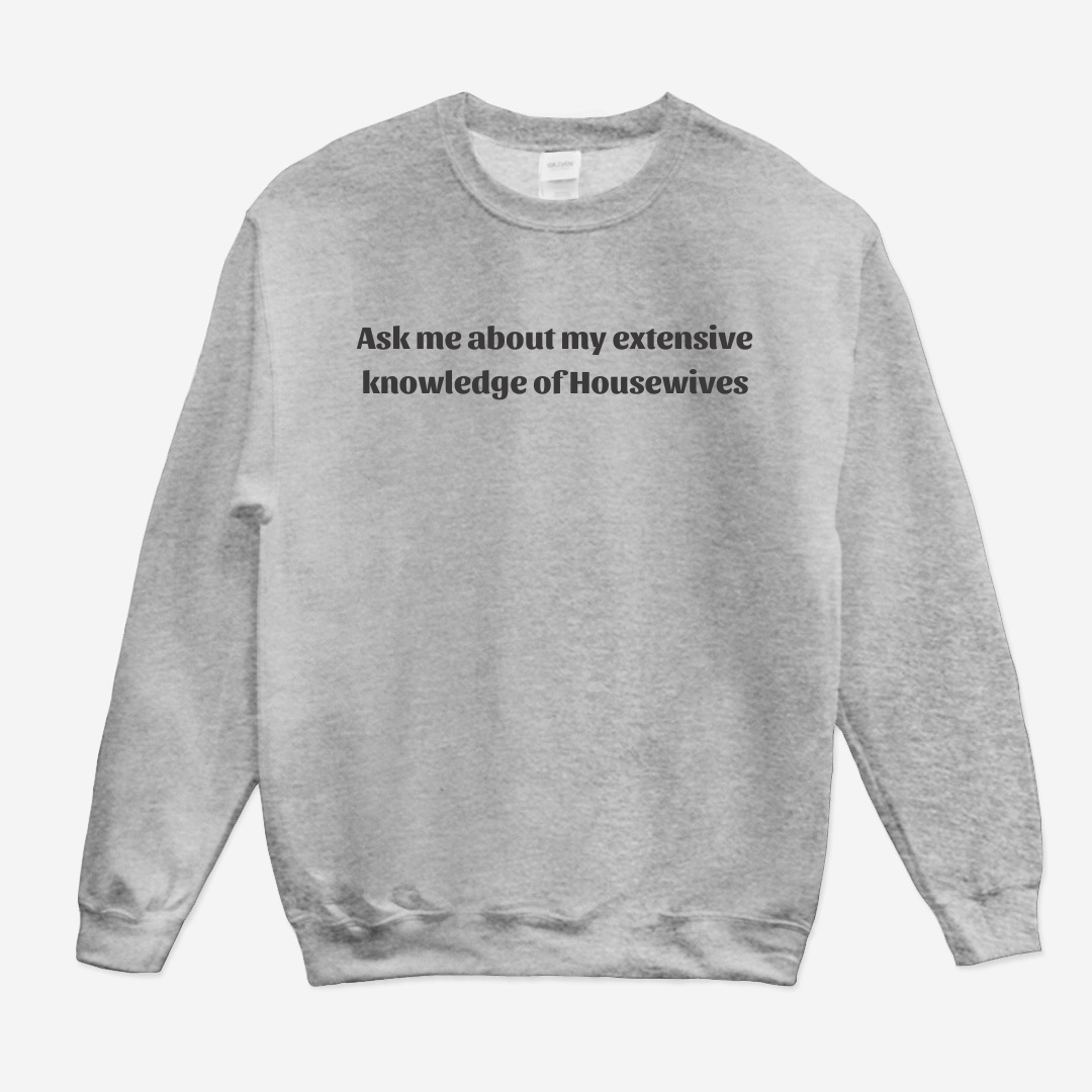 Bravo Knowledge Sweatshirt (White or Gray)