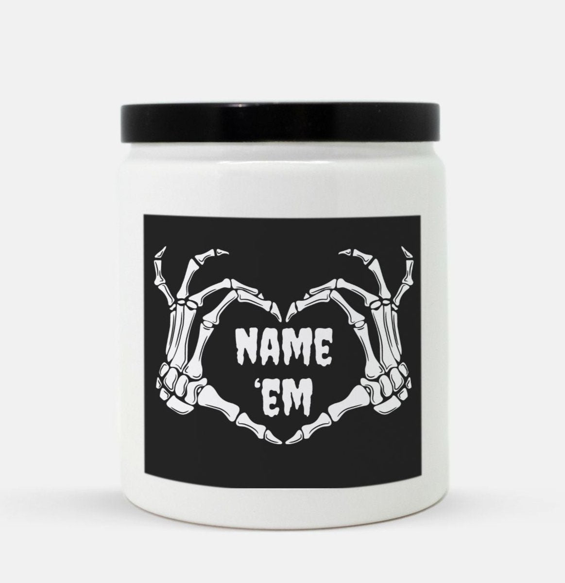 Name 'Em Candle (White)