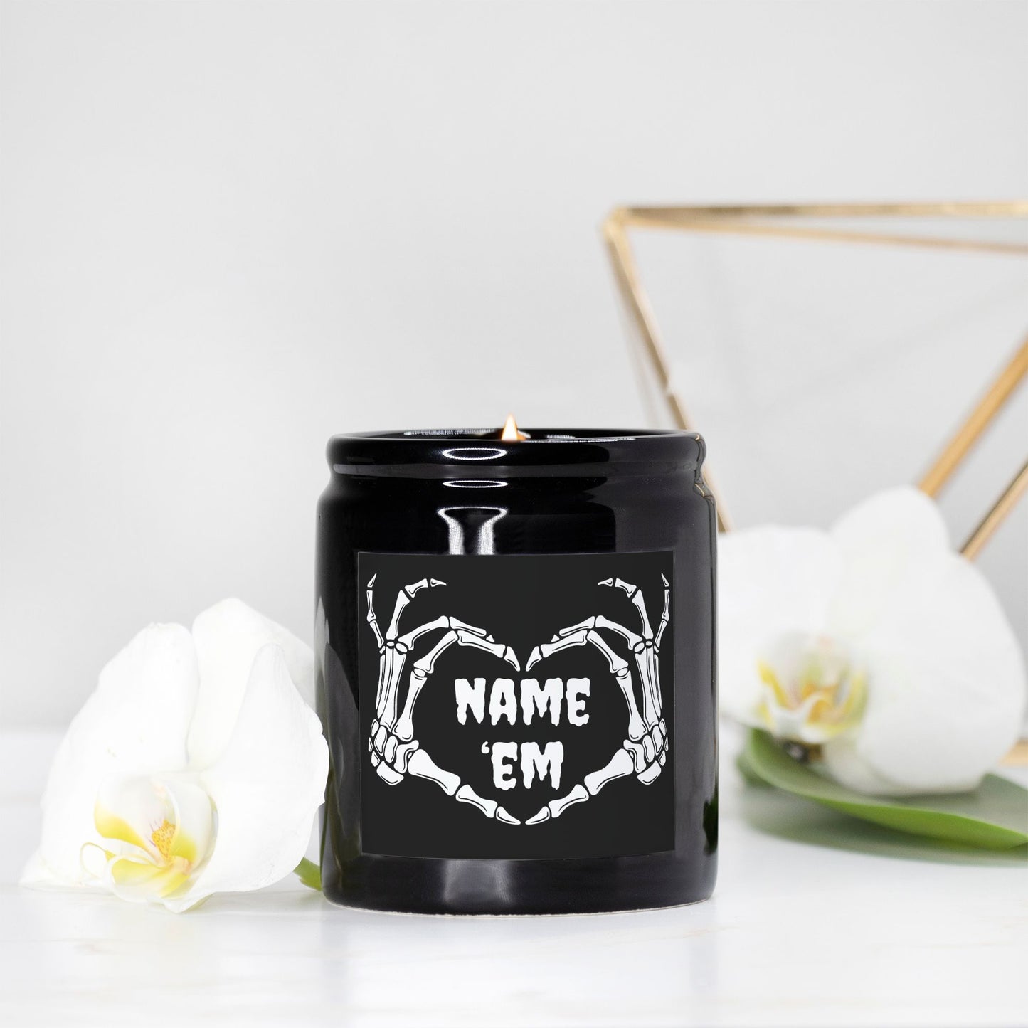 Name 'Em Candle (Black)