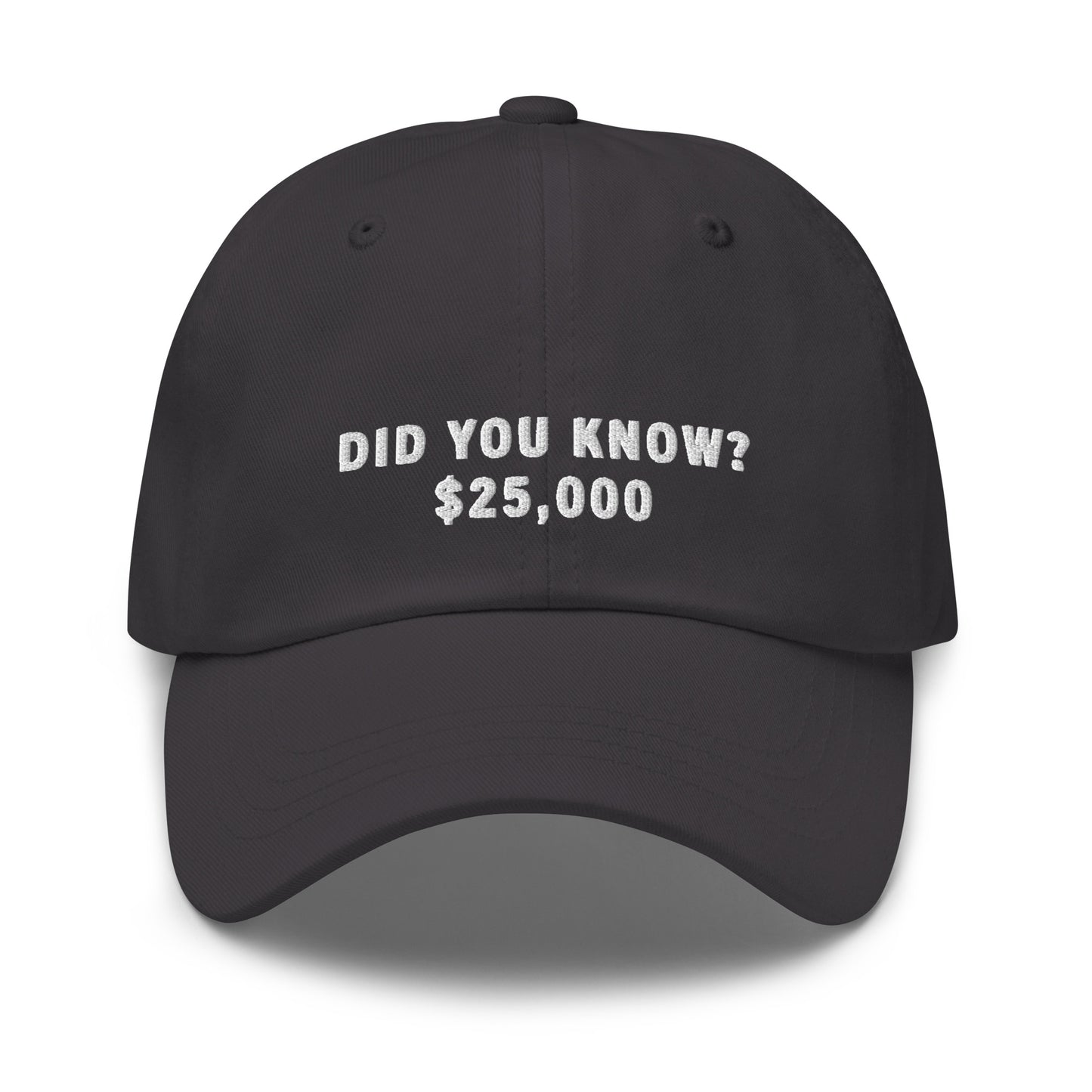 Did You Know $25,000 Dad Hat