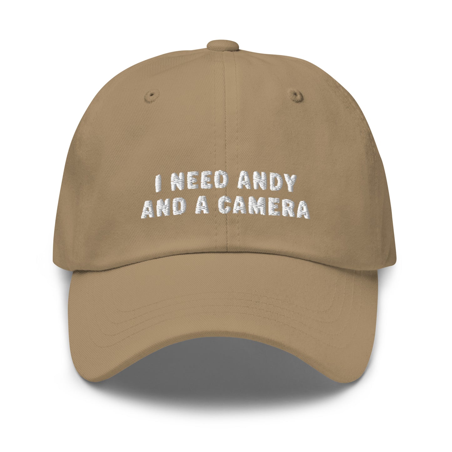 I Need Andy And A Camera Dad Hat