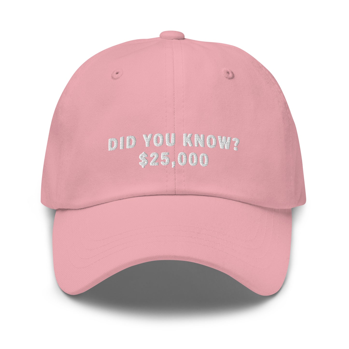 Did You Know $25,000 Dad Hat