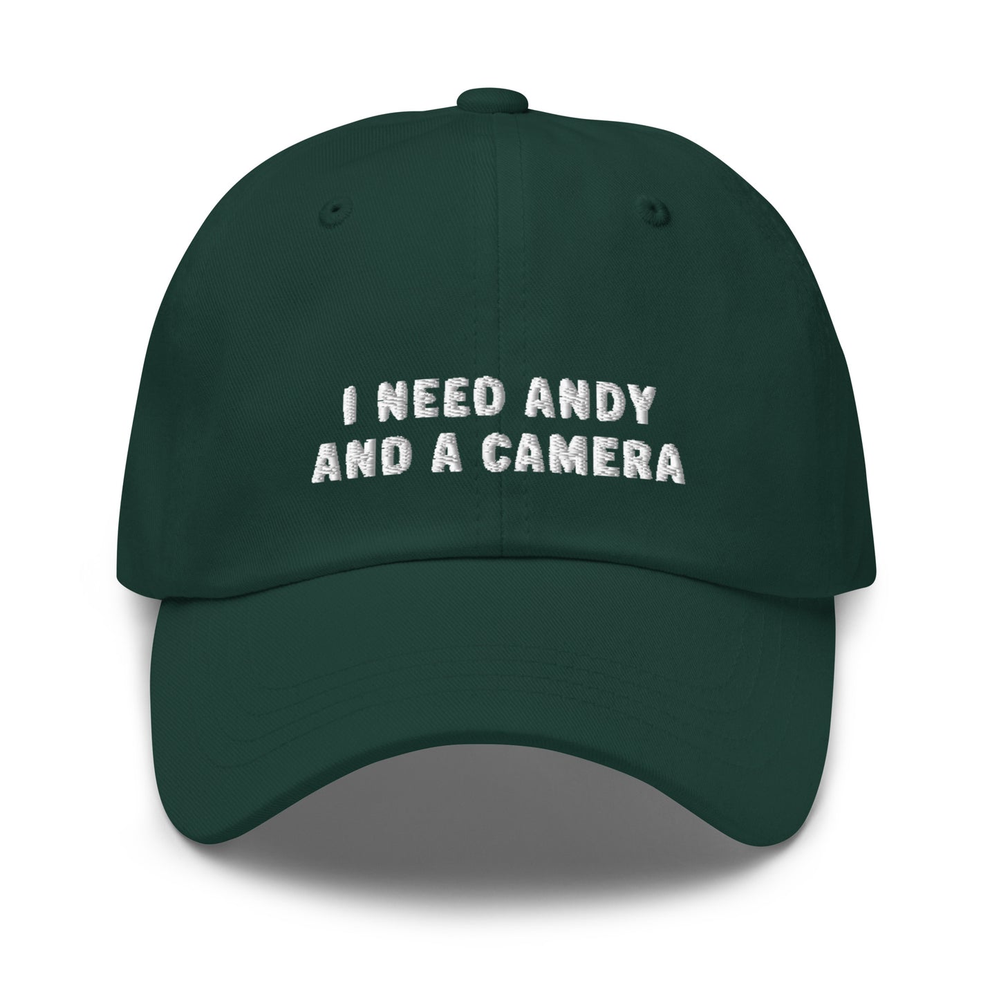 I Need Andy And A Camera Dad Hat