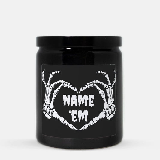 Name 'Em Candle (Black)