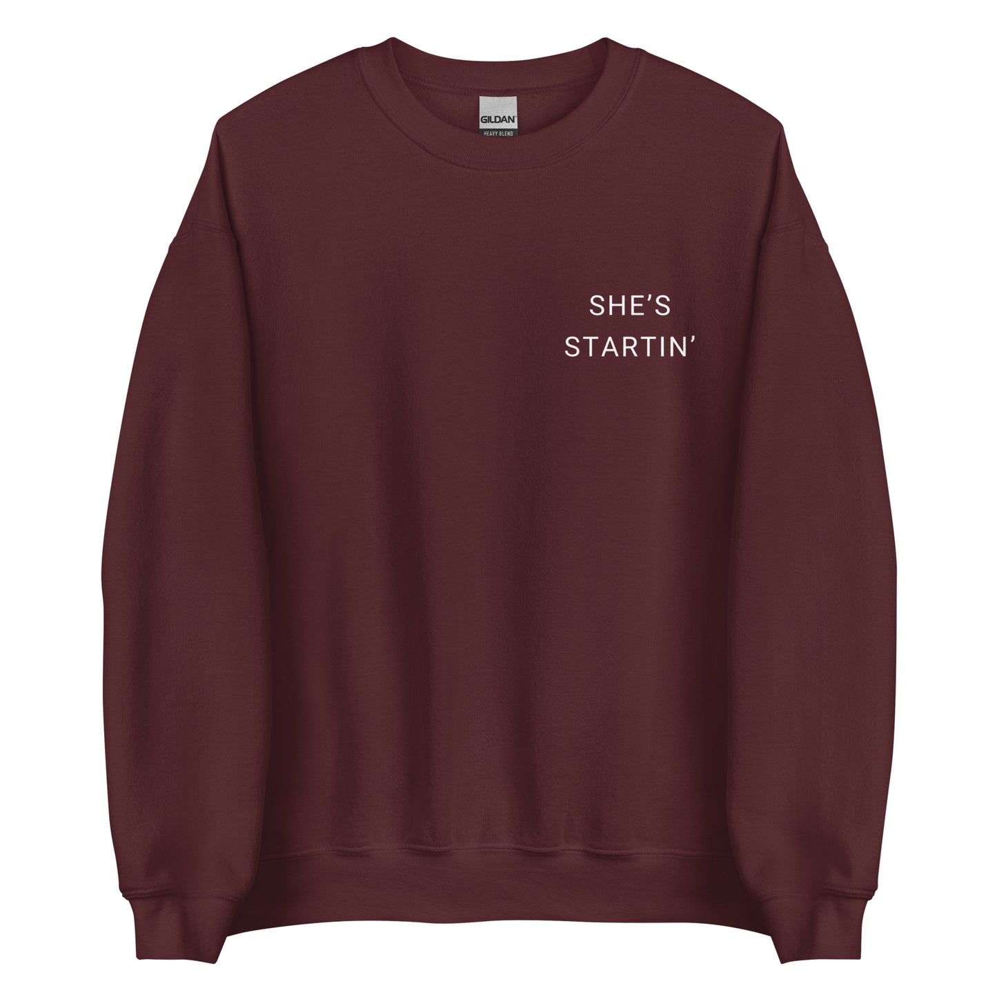 She's Startin' Unisex Sweatshirt