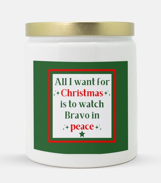 Bravo In Peace Candle (Green)