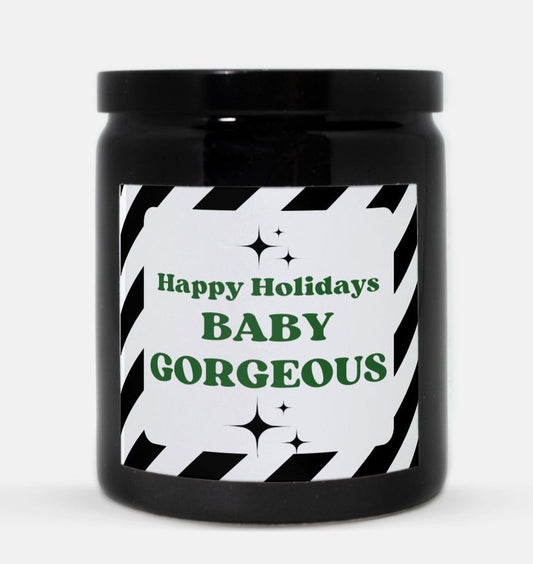 Happy Holidays Baby Gorgeous Candle