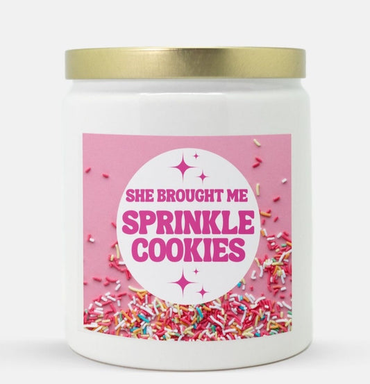 Sprinkle Cookies Candle (White)