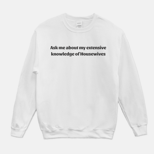 Bravo Knowledge Sweatshirt (White or Gray)