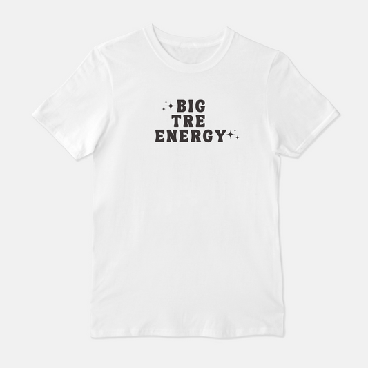 Big Tre Energy Unisex Shirt (White or Gray)