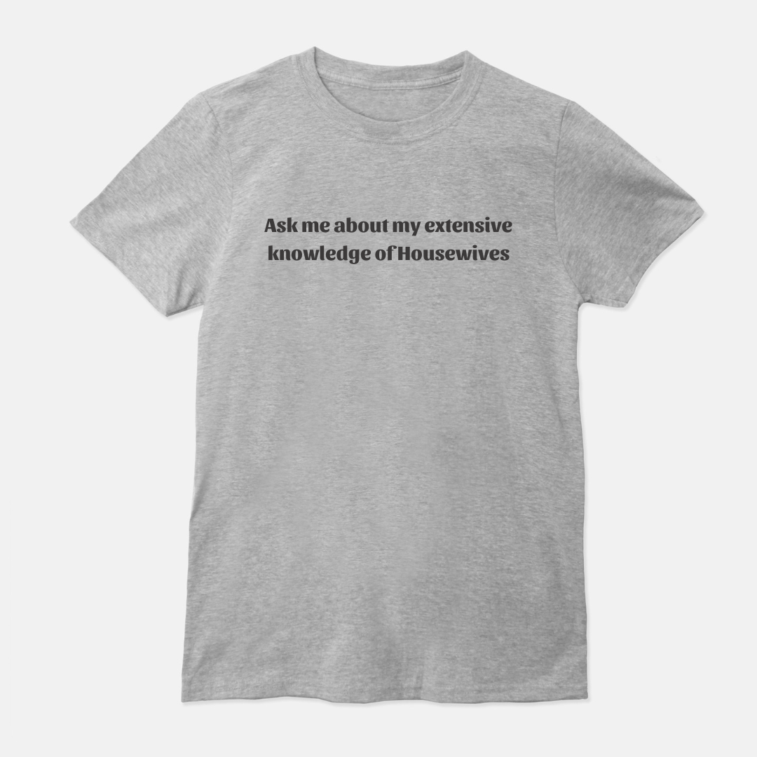 Bravo Knowledge Unisex Shirt (White & Gray)